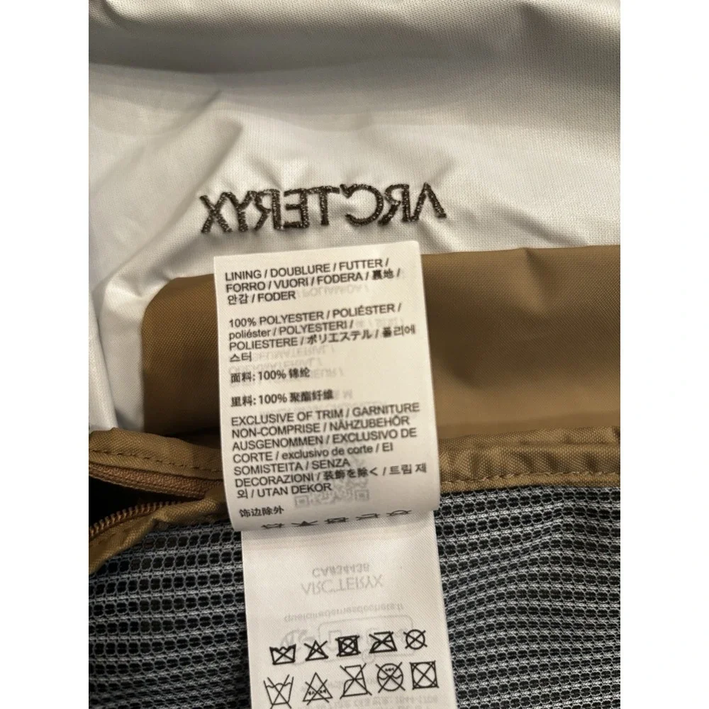 Arc'teryx Index Gear Organizer Packing Cube 12x9x4 Gorpcore Coyote Clean!